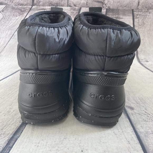 Crocs Classic Neo Puff Shorty Snow Boot 207311 Womens Size 7 New - Picture 5 of 11